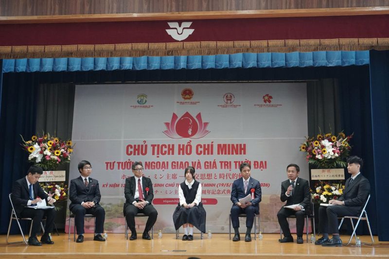 TỔ CHỨC KỶ NIỆM 136 NĂM NGÀY SINH CHỦ TỊCH HỒ CHÍ MINH TẠI NHẬT BẢN